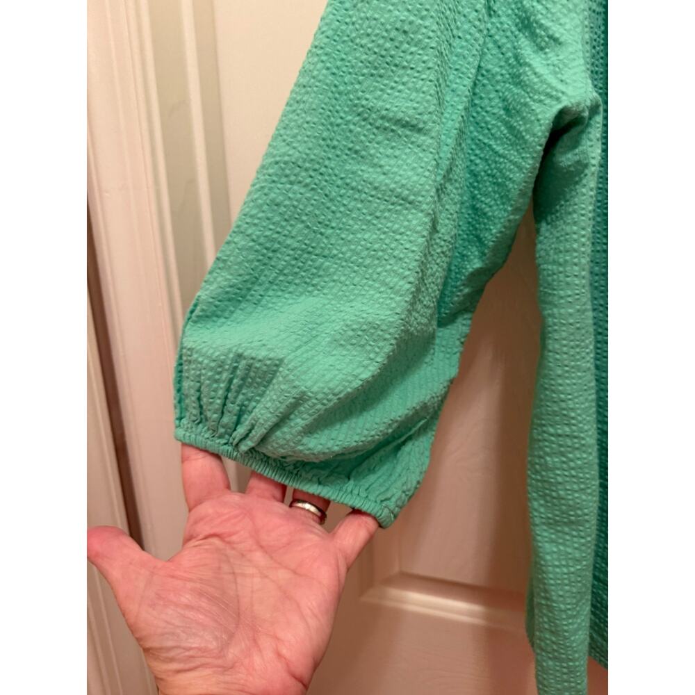 Lane Bryant Relaxed 3/4-Sleeve Popover, Sz 18 - Picture 5 of 7